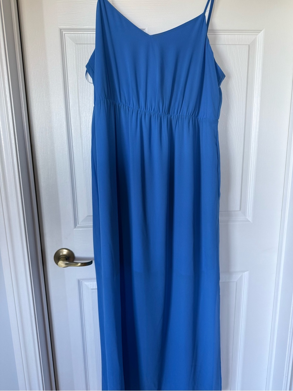 Ricki's Royal Blue Spaghetti-Strap Maxi Dress